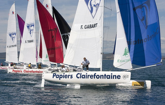 Gabart Trophée Clairefontaine 2013
