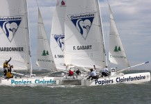 François Gabart remporte le Trophée Clairefontaine 2013 Gabart et Charbonnier Trophée Clairefontaine 2013
