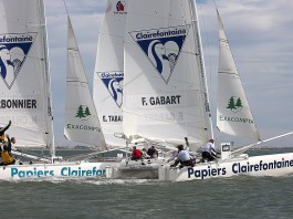 Gabart et Charbonnier Trophée Clairefontaine 2013