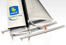 Un trimaran de 100 pieds pour François Gabart Trimaran 100 pieds Macif