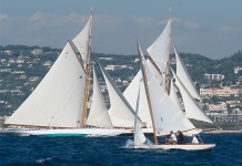 Joli spectacle en vue à Cannes Régates Royales 2013