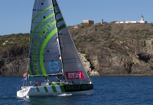 Un vent très capricieux dans le golfe du Lion Gildas Morvan Cercle Vert Generali Solo 2013