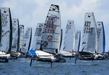 Championnat d’Europe Moth International : 94 marins dans la baie de Quiberon Jour 3 Mondial Moth