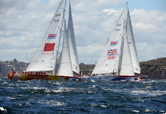 Qingdao et GBR à Sydney Qingdao et GBR à Sydney