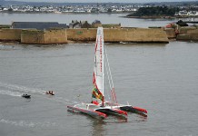 Lionel Lemonchois est parti à 14h52 Lionel Lemonchois Prince de Bretagne