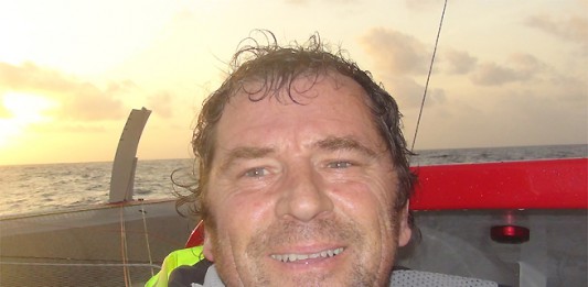 Interview Lionel Lemonchois : la vie à l’envers Lionel Lemonchois au large du Brésil