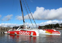 Thomas Coville s’estime maître de ses décisions Sodebo de retour à la Trinité