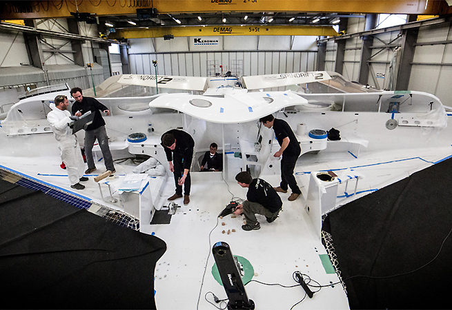 Chantier Spindrift Racing 2014 Chantier Spindrift Racing 2014