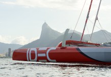 Francis Joyon est arrivé à Rio de Janeiro, après 13 jours de mer Arrivée Joyon Rio