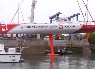 Tanguy de Lamotte naviguera à bord de l´ex-PRB Initiatives Coeur 2014
