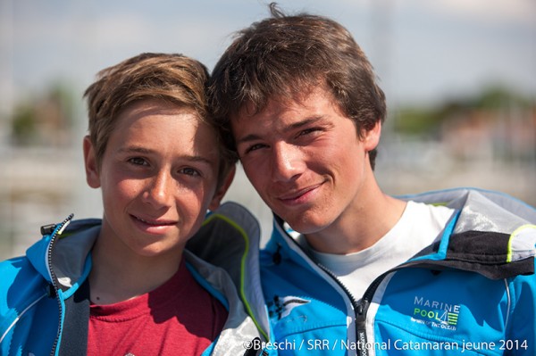 Les Français Louis Flament et Charles Dorange Les Français Louis Flament et Charles Dorange
