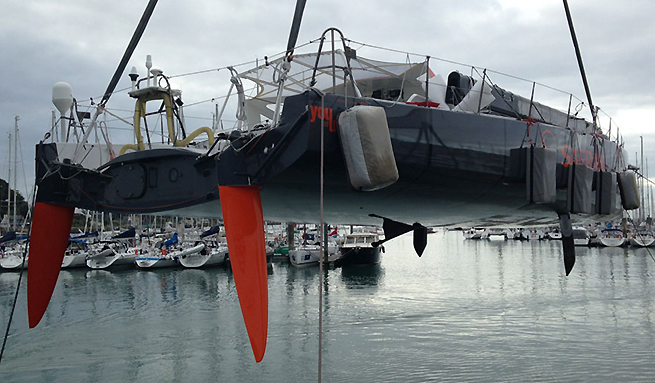 Safran remis à l`eau août 2014 Safran remis à l`eau août 2014