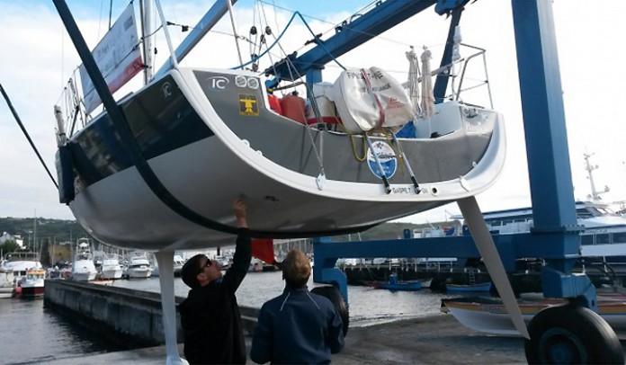 Interface Concept sorti de l`eau