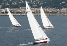 Des parcours côtiers pour les voiliers classiques et métriques Régates Royales Cannes 2014