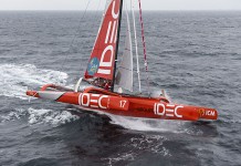 Le maxi-trimaran Idec Sport vendu à Guo Chuan IDEC Rhum 2014
