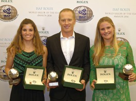 Spithill avec Grael et Kunze