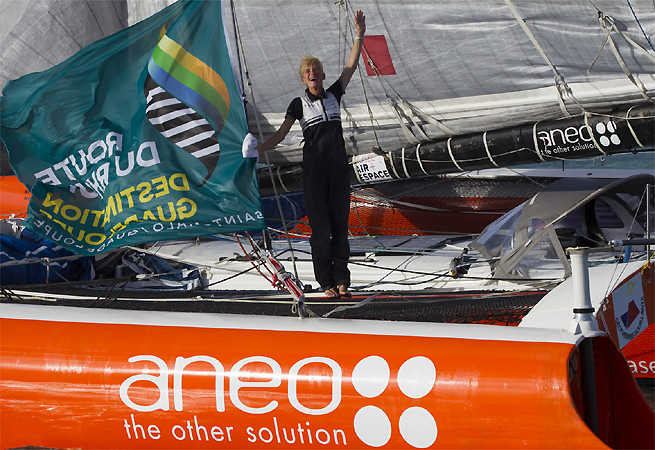 Arrivée Anne Caseneuve Arrivée Anne Caseneuve