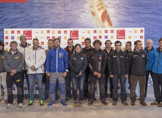 Les marins s´expriment à 15 jours du départ Présentation skippers Barcelone
