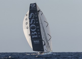 Trois bateaux dans l´hémisphère Sud Hugo Boss BWR