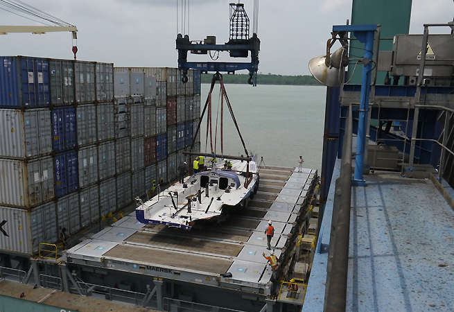 Vestas sur un cargo Vestas sur un cargo