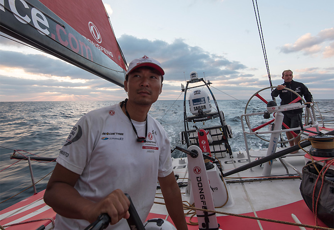 A bord de Dongfeng A bord de Dongfeng