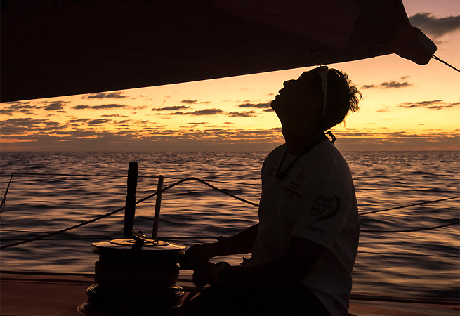 A bord de Dongfeng A bord de Dongfeng