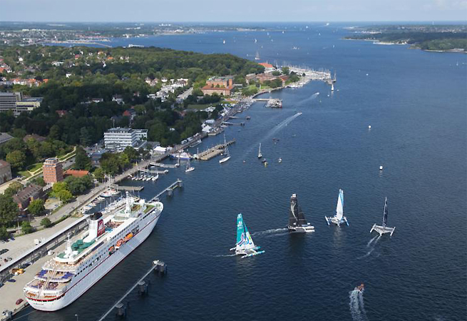 Plan d`eau de Kiel Plan d`eau de Kiel