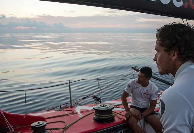 A bord de Dongfeng A bord de Dongfeng