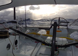 Des conditions difficiles pour l´ensemble de la flotte A bord de Cheminées Poujoulat