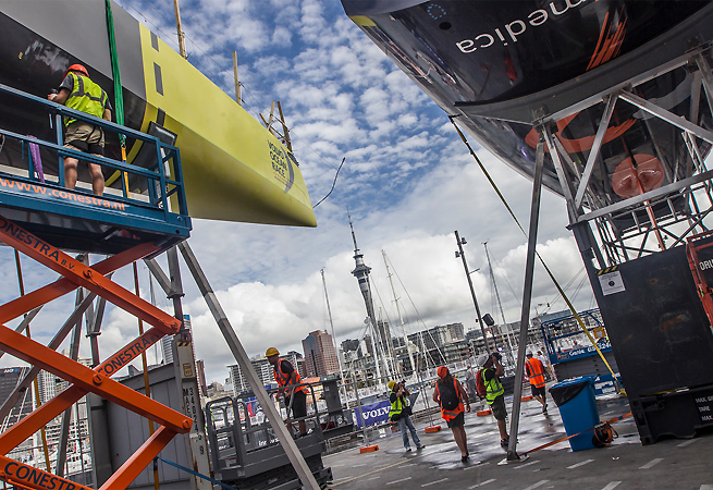 Chantier VOR Auckland Chantier VOR Auckland