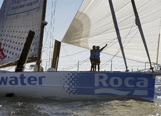 Les frères Garcia sont arrivés à Barcelone Arrivée We are Water