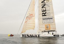 Riechers et Audigane sont arrivés à Barcelone Arrivée Renault Captur