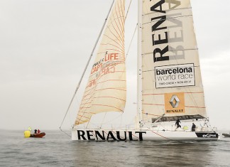 Riechers et Audigane sont arrivés à Barcelone Arrivée Renault Captur