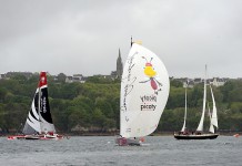 Dernière journée pour les bateaux de course au large GP Guyader 2015