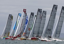 Entrée en lice des Diam 24 Diam 24 au GP Guyader