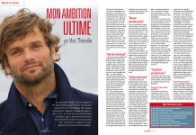 Marc Thiercelin s´exprime sur son ambition Ultime dans le nouveau Course Au Large CAL juin 2015 Thiercelin