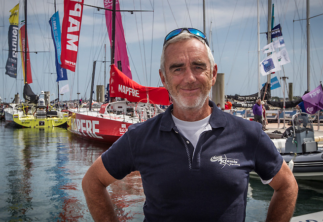 Loïck Peyron à Lorient Loïck Peyron à Lorient