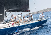 Azzurra sacré vainqueur de l´étape sarde Azzurra à Porto Cervo