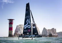 Bon départ de Cowes Sultanate of Oman GC32 Needles