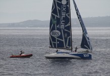 La flotte au complet à Horta Arrivée Masai