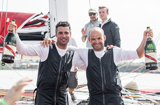 Erwan Le Roux et Giancarlo Pedote - Team Fenêtréa-Prysmian Erwan Le Roux et Giancarlo Pedote - Team Fenêtréa-Prysmian