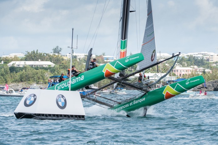 Racing Day 2 of Louis Vuitton America's Cup World Series Bermuda