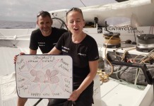 Jour de l’An à bord de Spindrift