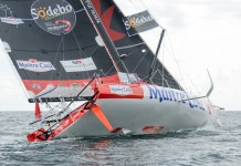 Avarie de foils sur Maître Coq