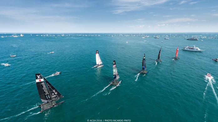 Racing Day 1 of Louis Vuitton America's Cup World Series Chicago