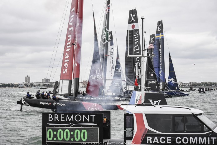 The Louis Vuitton America's Cup World Series in Portsmouth