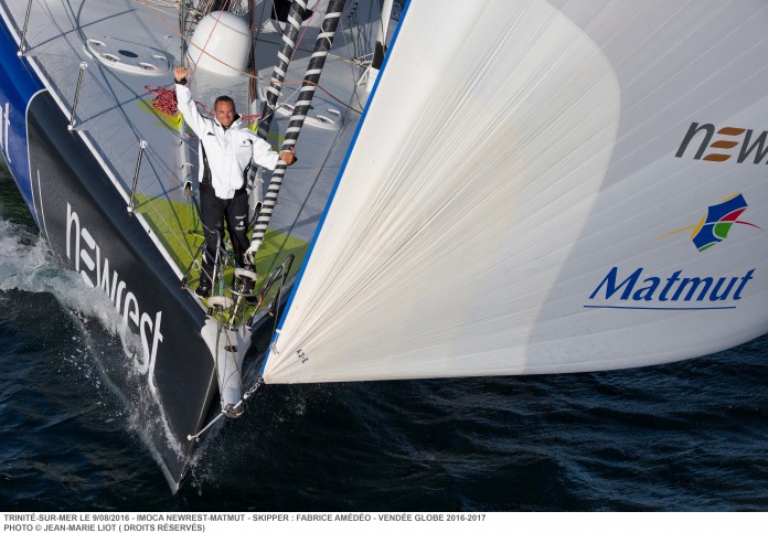 FABRICE AMEDEO - IMOCA NEWREST-MATMUT 2016