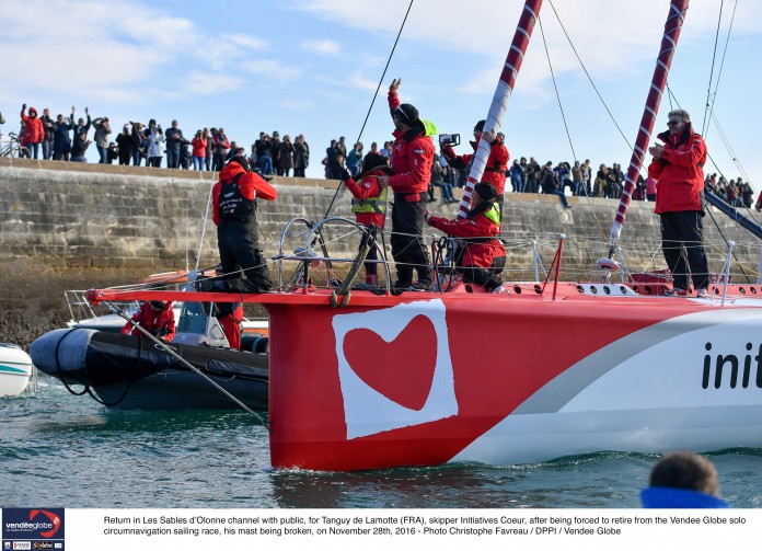 SAILING - VENDEE GLOBE 2016 - RACE INCIDENTS