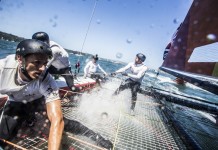 Alinghi a été couronné champion des Extreme Sailing Series
