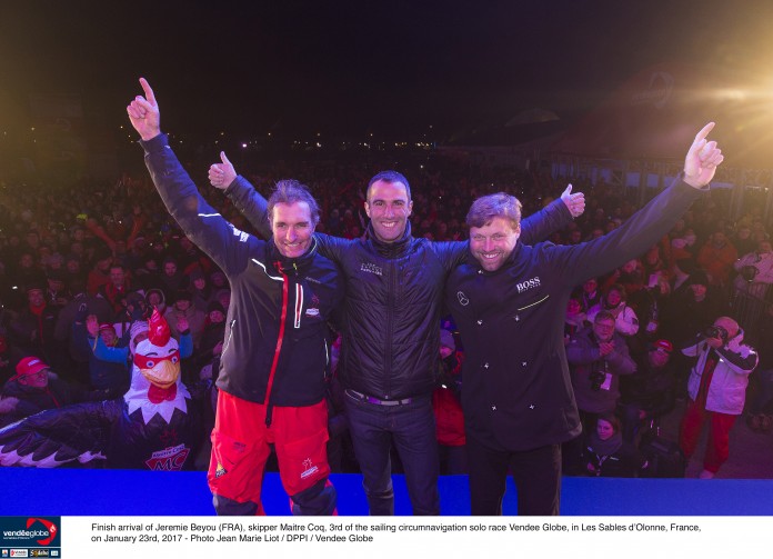 SAILING - VENDEE GLOBE 2017 - MAITRE COQ VG FINISH